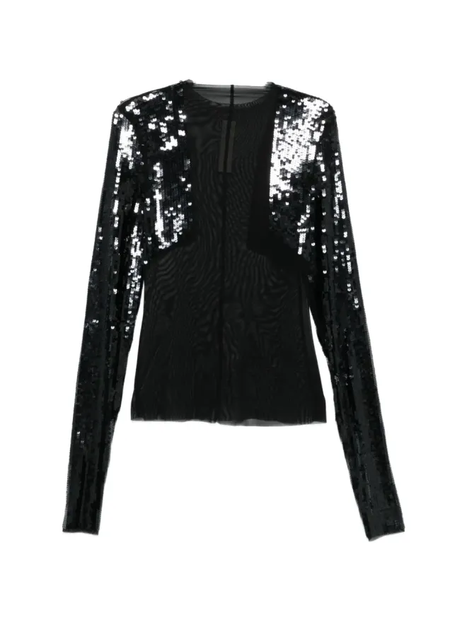 Rick Owens Rick Owens Dennis top - Blackの商品画像
