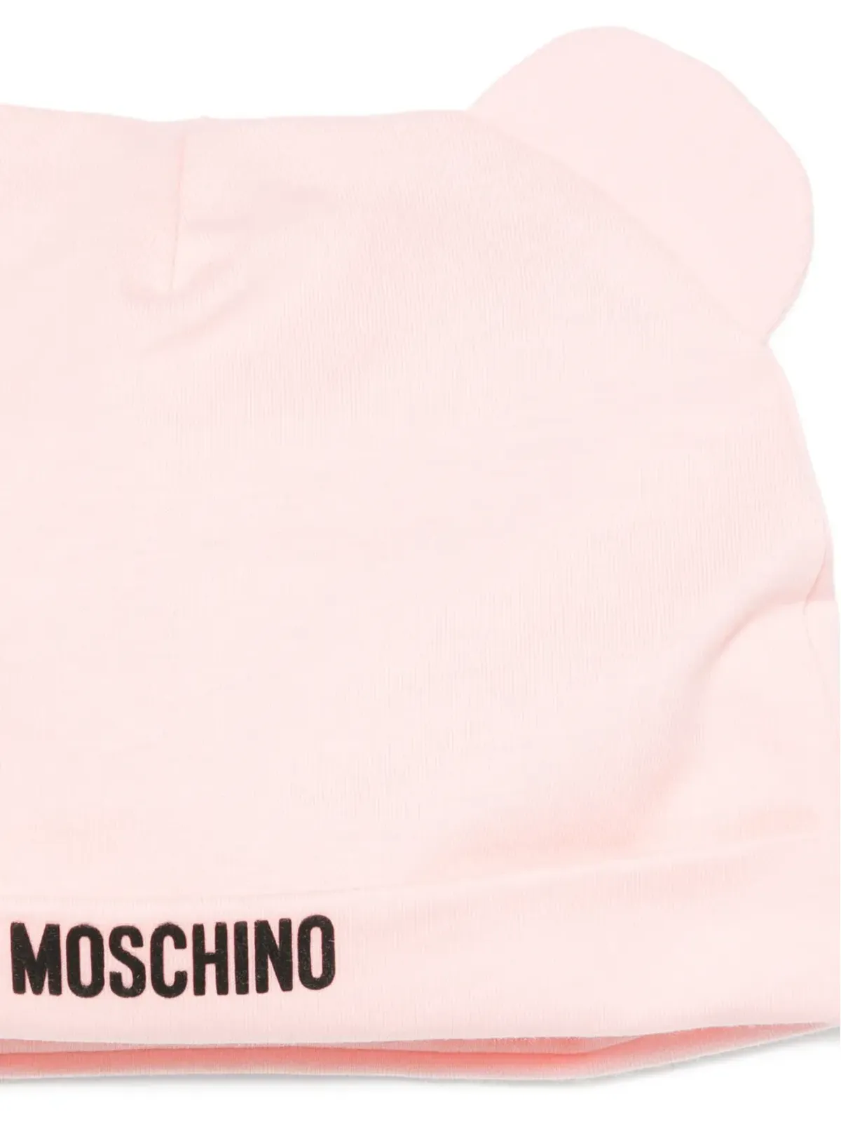 Moschino Kids ロゴディテール ベビーグロウセット - ピンク - 画像3