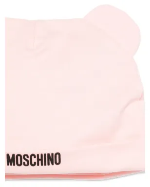 Moschino Kids ロゴディテール ベビーグロウセット - ピンク - サムネイル3