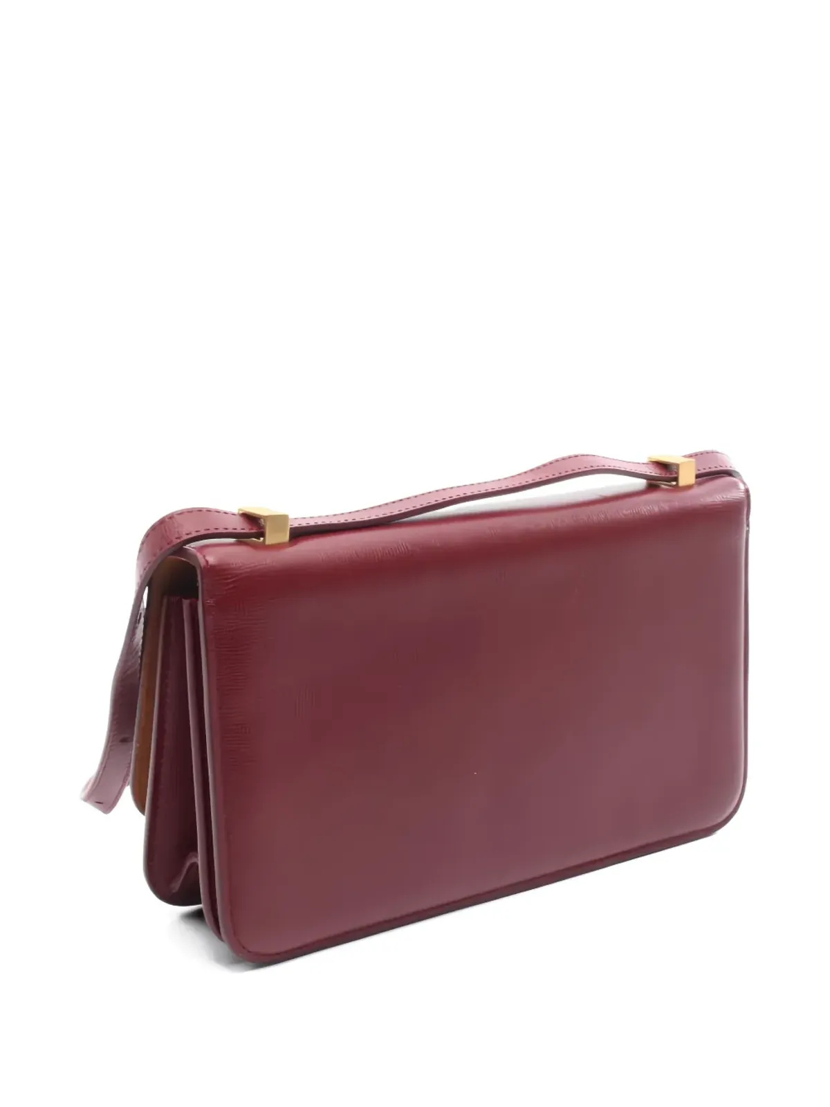 Bottega Veneta Pre-Owned フラップトップレザー クロスボディバッグ - 画像2