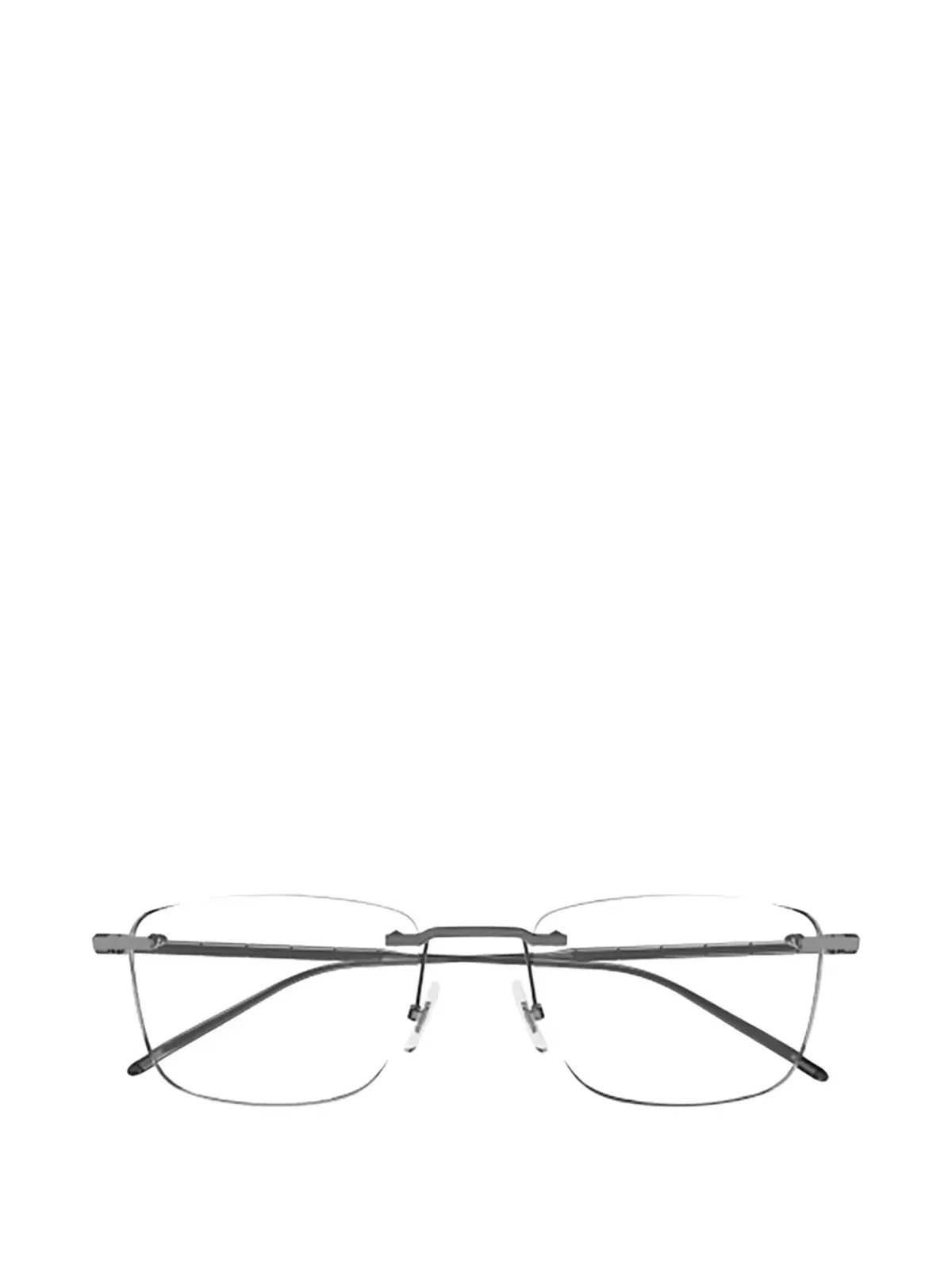 Montblanc リムレススクエアフレーム眼鏡 - グレー - 画像1