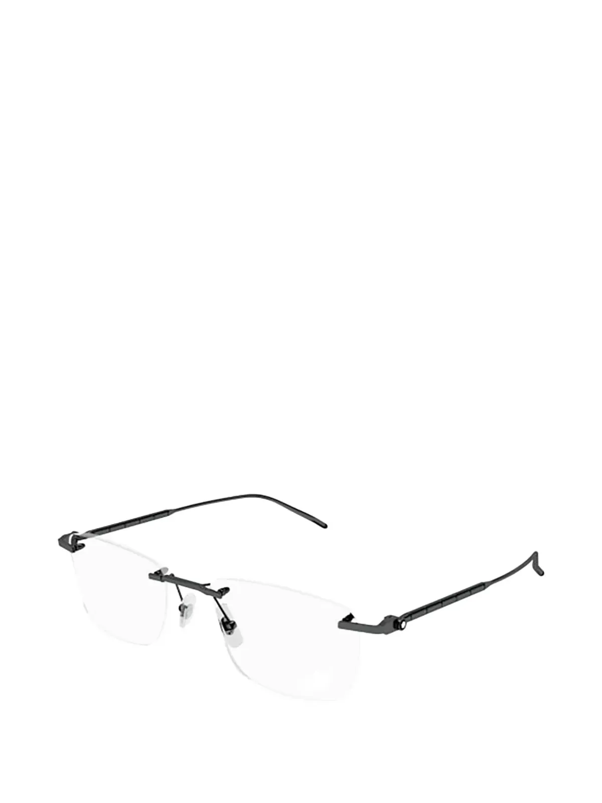 Montblanc リムレススクエアフレーム眼鏡 - グレー - 画像2