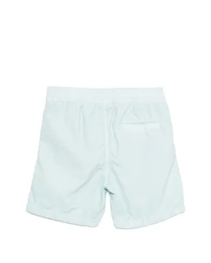 Stone Island Junior Compassロゴパッチ付きスイムショーツ - ブルー - サムネイル2