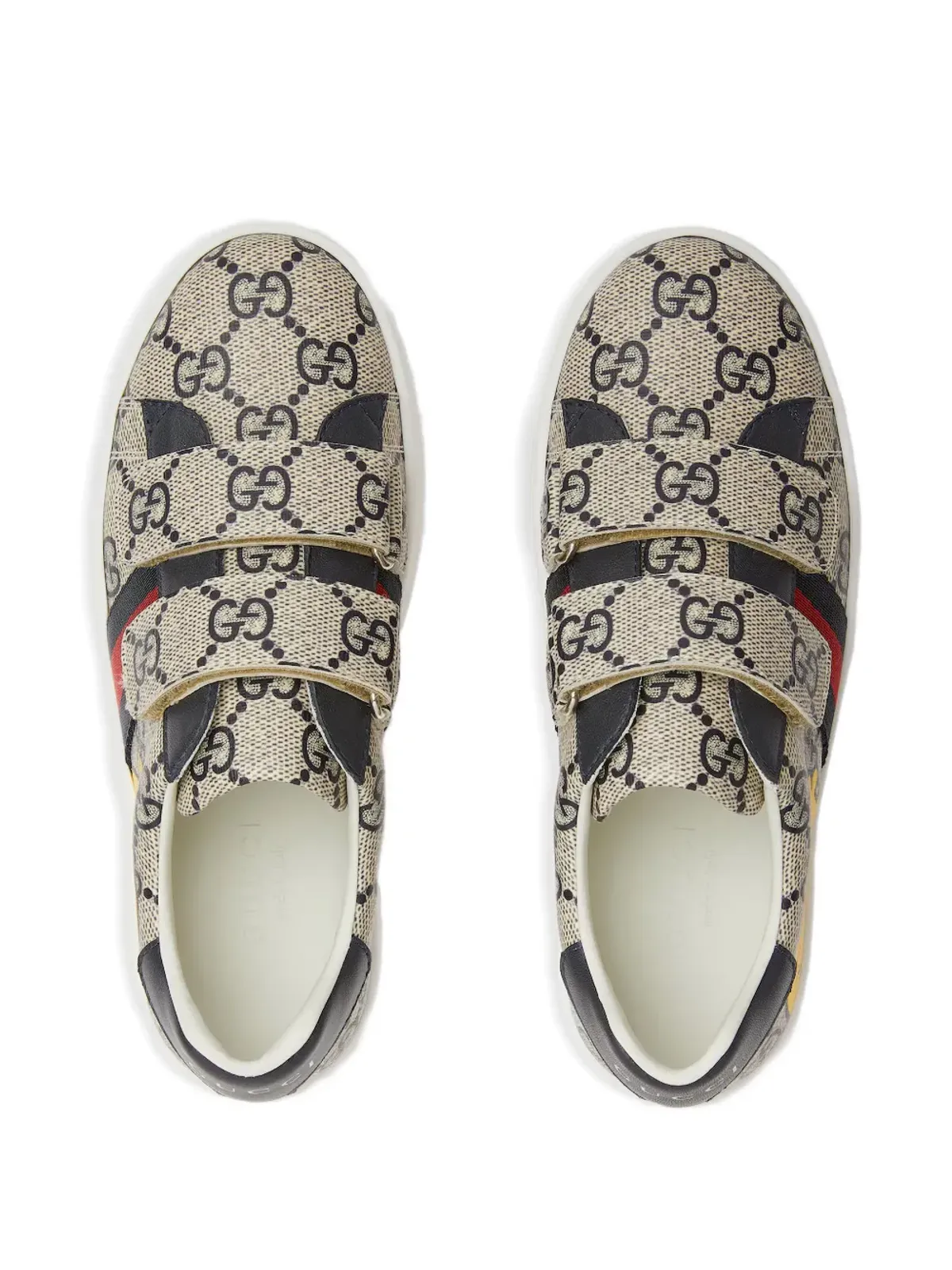 Gucci Kids x MR. MEN Little Miss Ace ロゴパターン スニーカー - 画像4