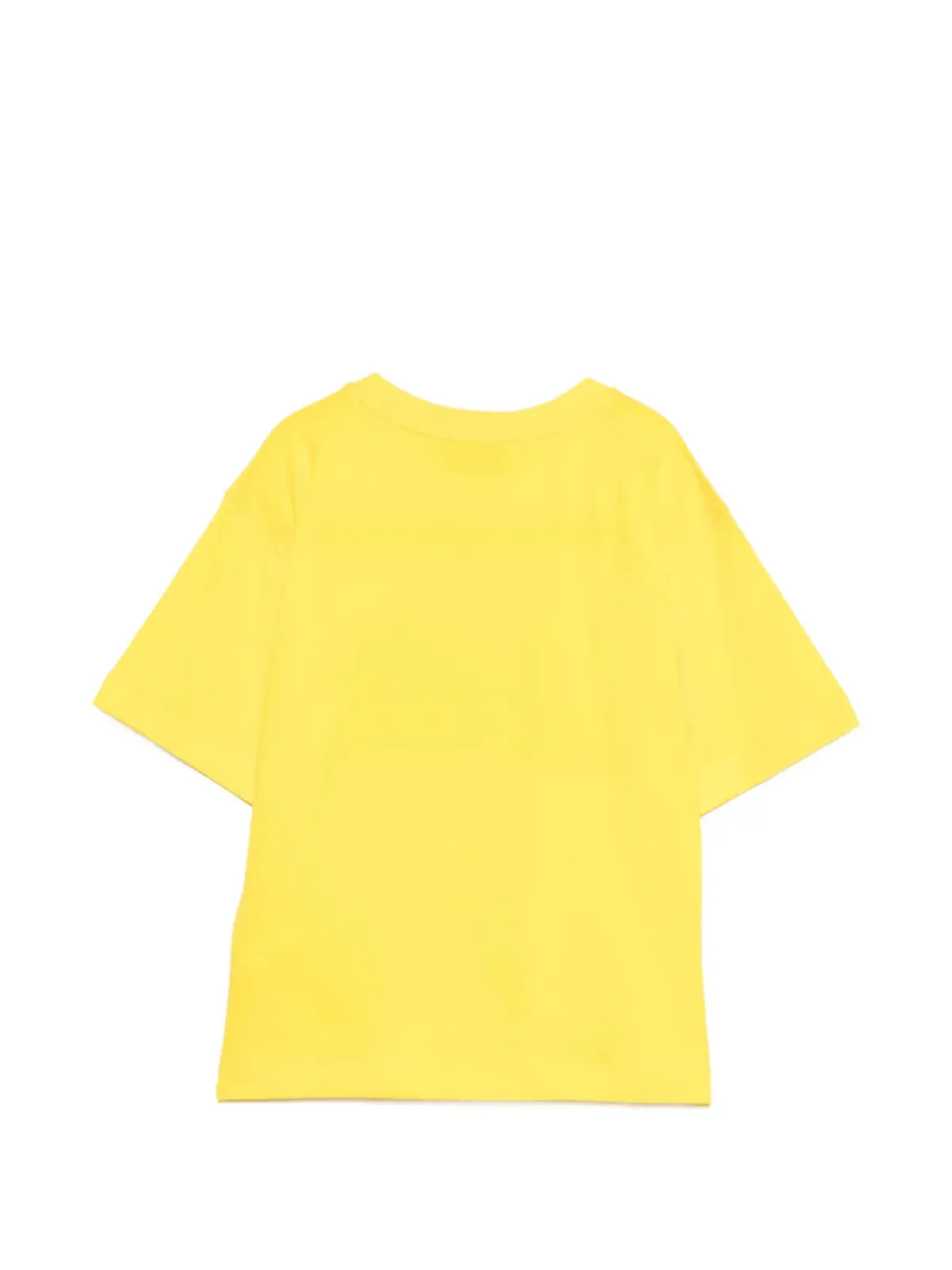 Moschino Kids プリント付きクルーネックTシャツ - Yellow - 画像2