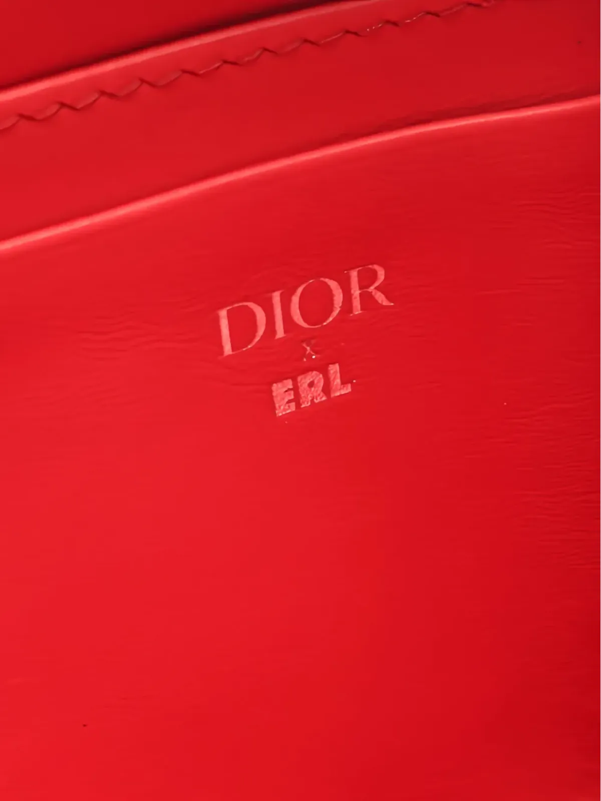 Christian Dior Pre-Owned × ERL Mirage ロゴ ショルダーバッグ - レッド - 画像5