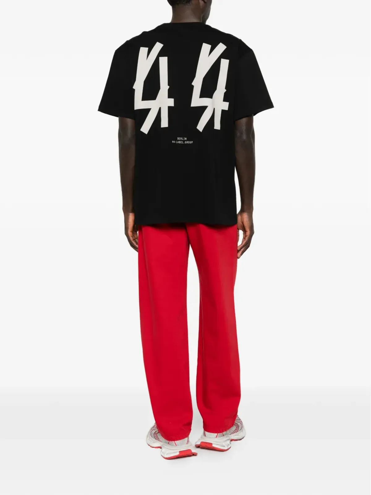 44 LABEL GROUP プリント半袖Tシャツ - 画像2