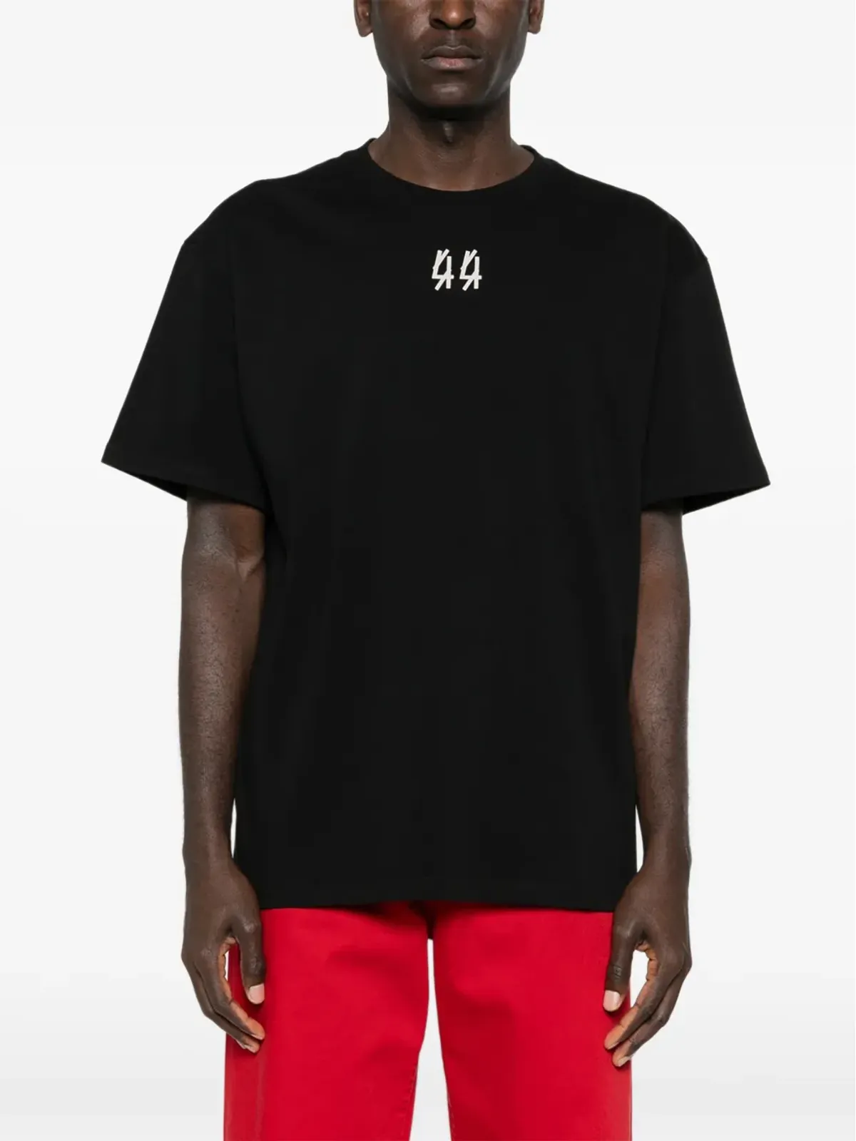 44 LABEL GROUP プリント半袖Tシャツ - 画像3