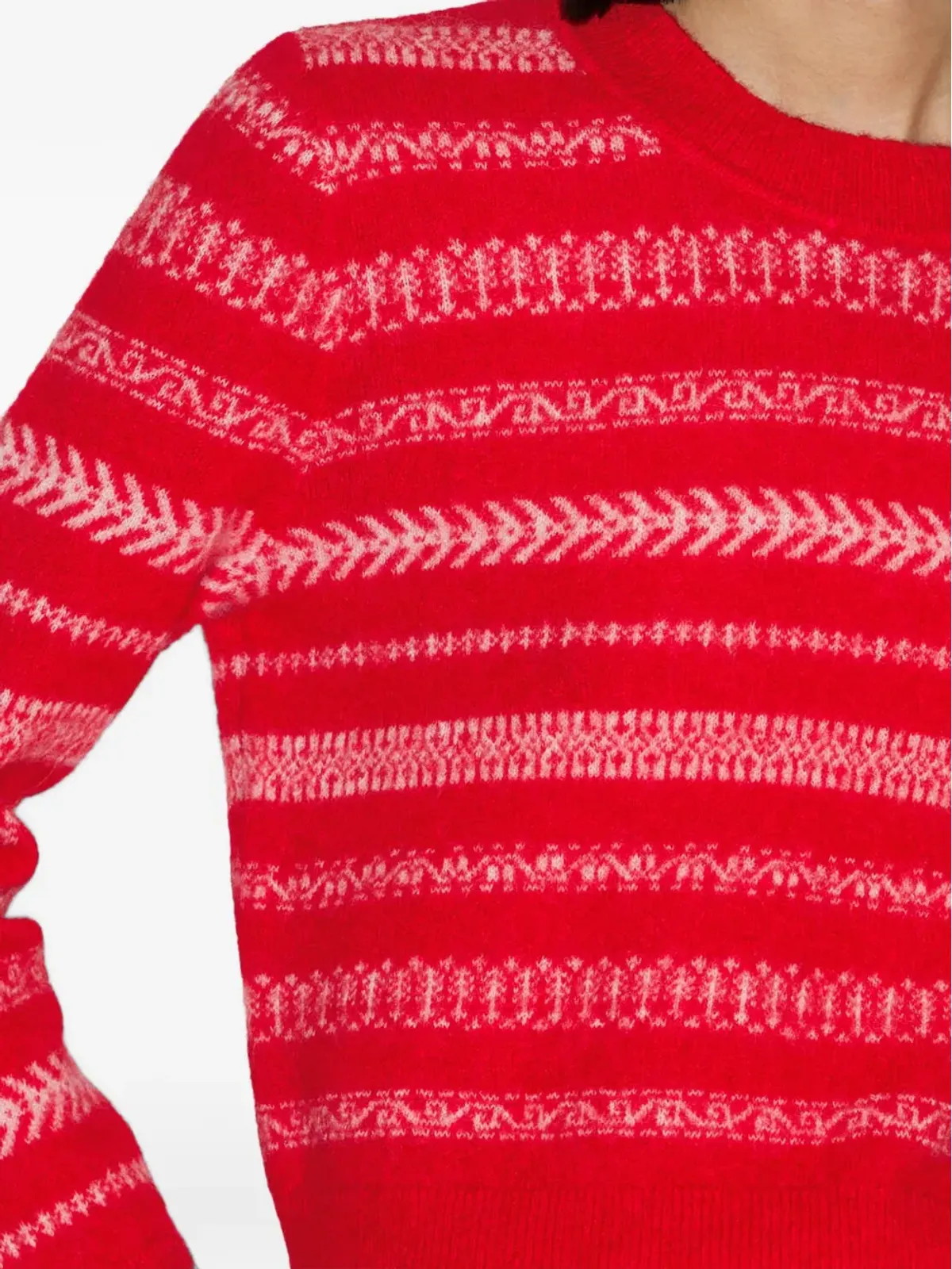 MARANT ÉTOILE Amity ジャカード編みニットセーター - 画像5