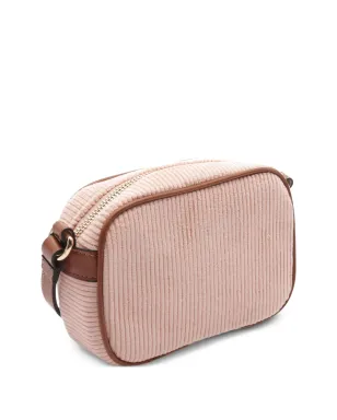 Chloé Pre-Owned 20s レザー コーデュロイ ショルダーバッグ - ピンク - サムネイル2