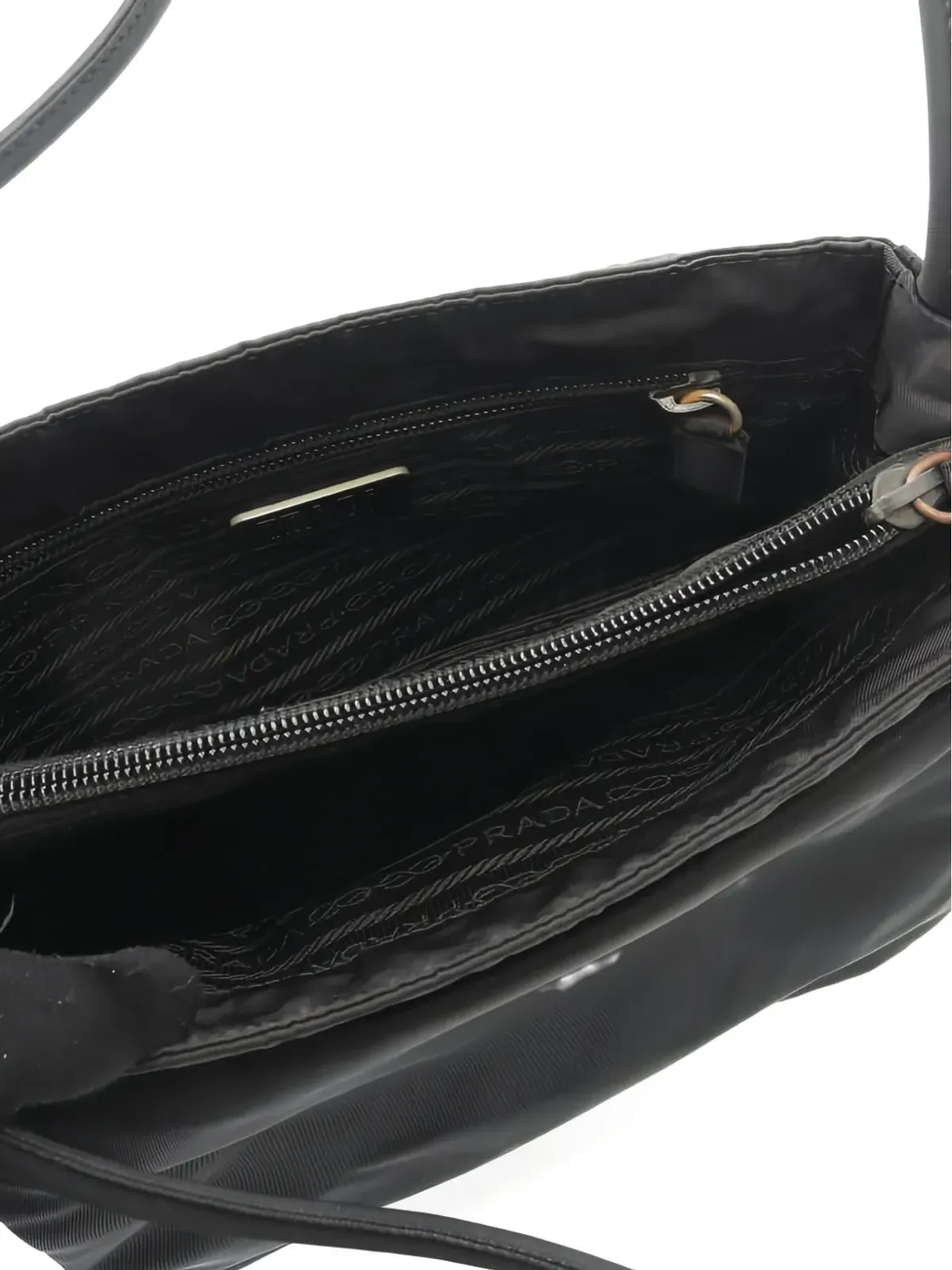 Prada Pre-Owned 00年代 トライアングルショルダーバッグ - 画像3