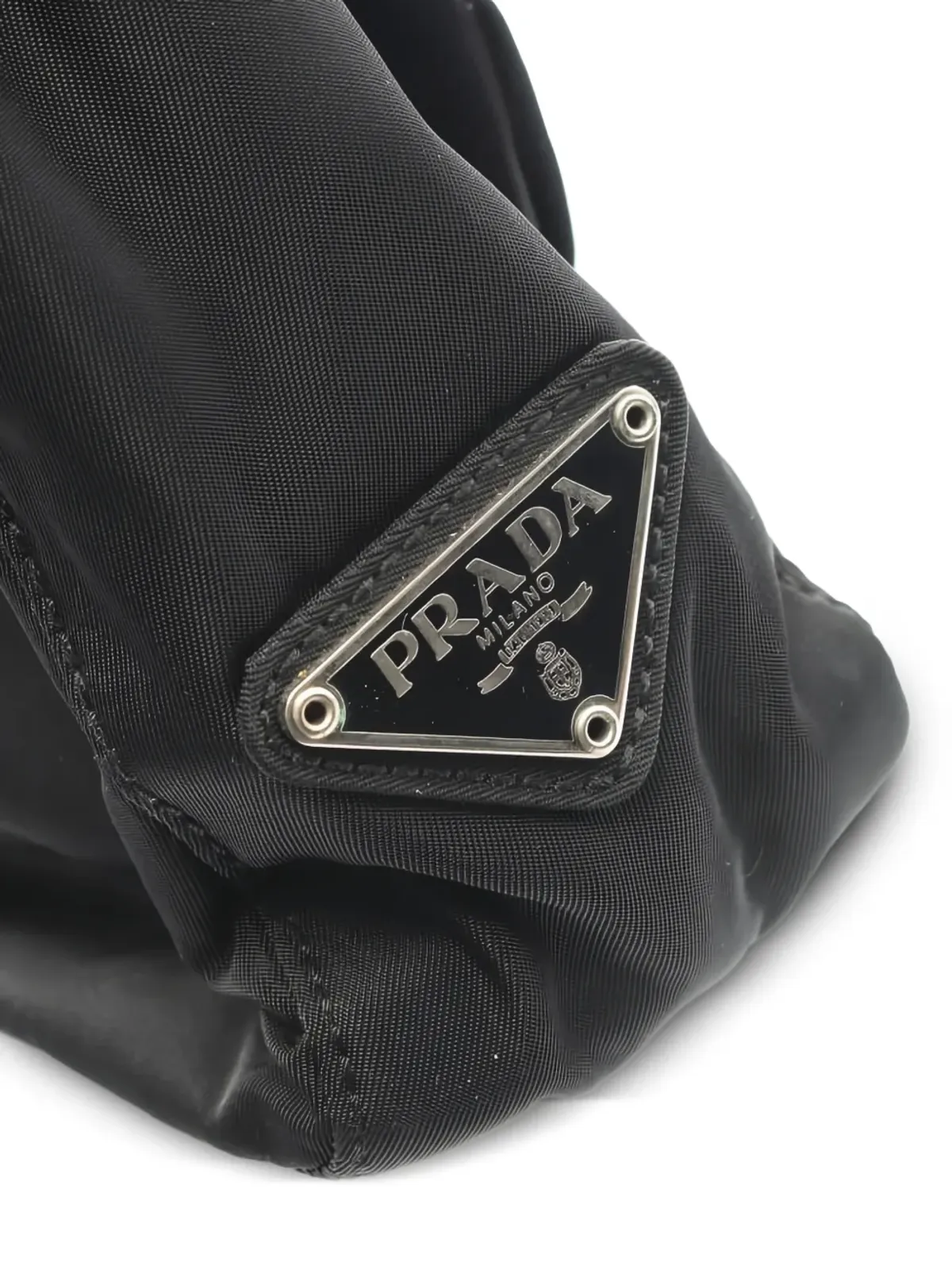 Prada Pre-Owned 00年代 トライアングルショルダーバッグ - 画像4