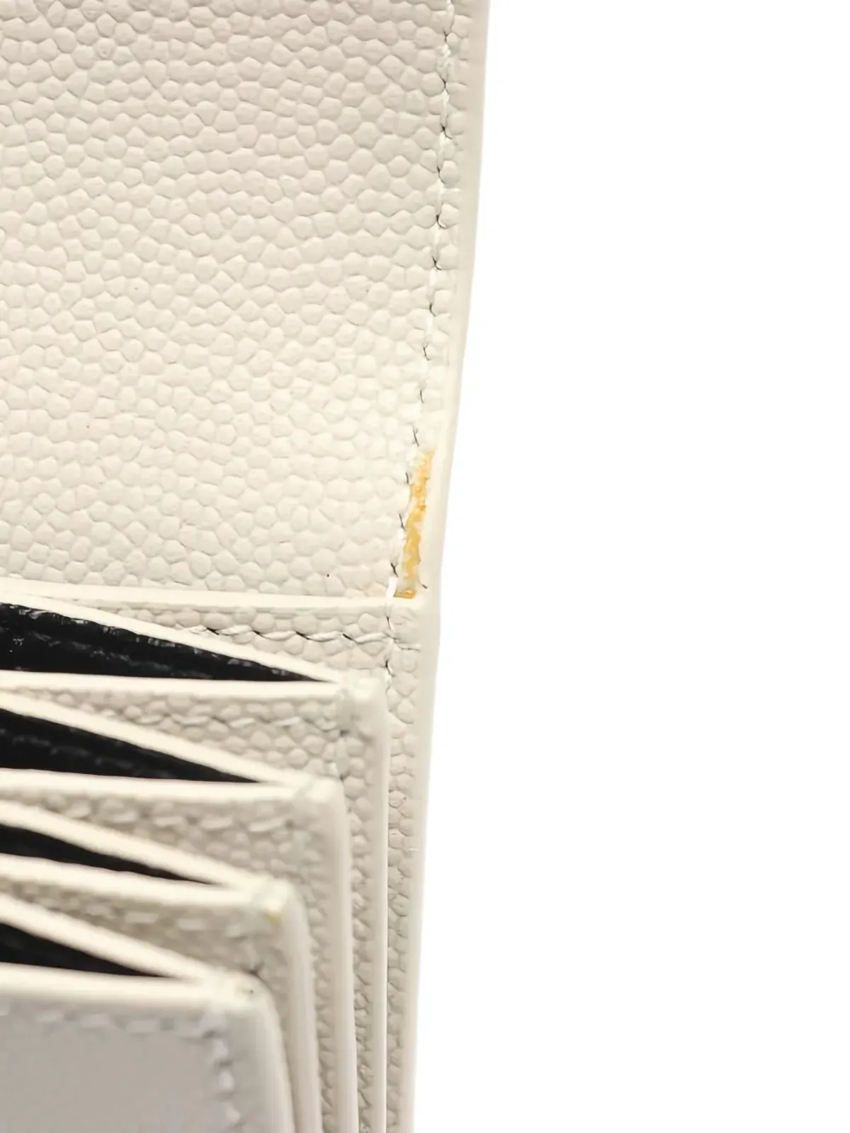 Saint Laurent Pre-Owned 二つ折りレザーウォレット - 画像4