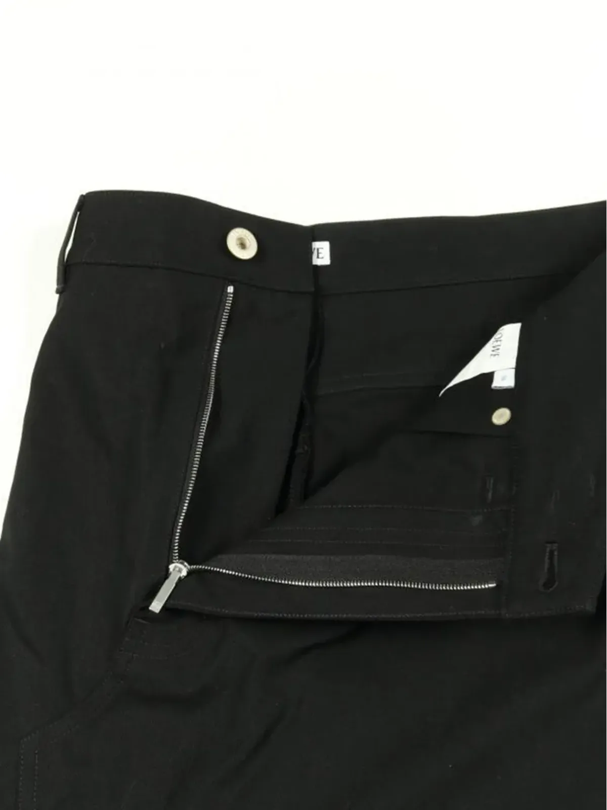 Loewe Pre-Owned コットン ミディスカート - 画像3