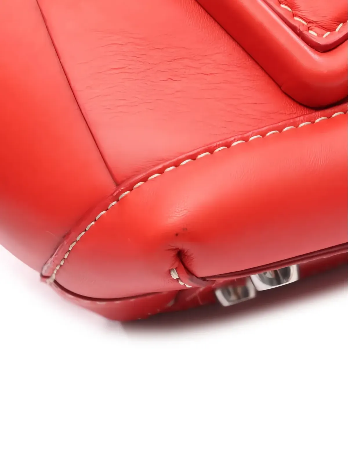 Bottega Veneta ビンテージ Arco カーフレザー ハンドバッグ - 画像5