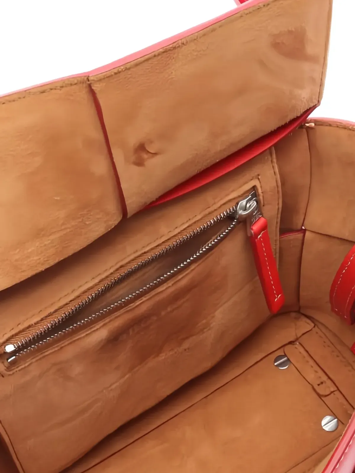 Bottega Veneta ビンテージ Arco カーフレザー ハンドバッグ - 画像3