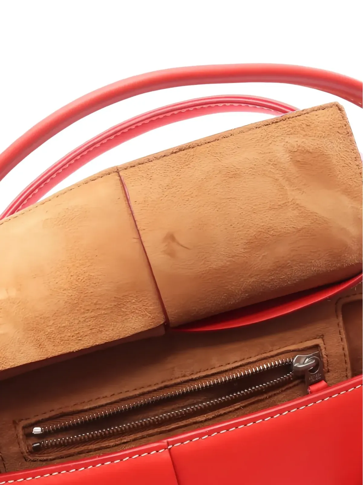 Bottega Veneta ビンテージ Arco カーフレザー ハンドバッグ - 画像4
