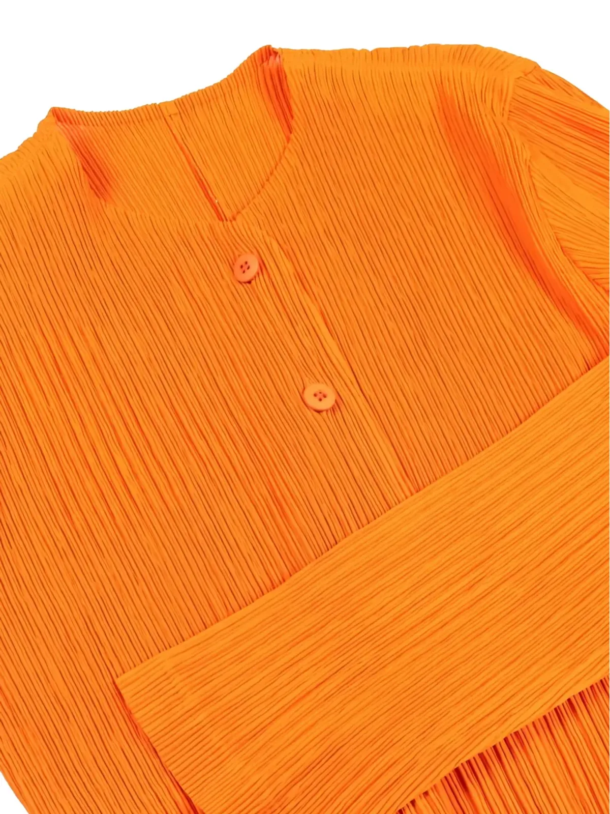 Issey Miyake Pre-Owned プリーツボタンシャツ - 画像3