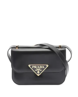 Prada Pre-Owned エンブレム レザー ショルダーバッグ - サムネイル1