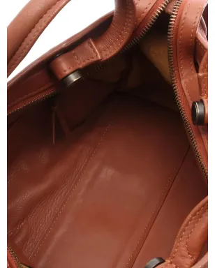 Balenciaga Pre-Owned ブラックアウトシティ トートバッグ - ブラウン - サムネイル3