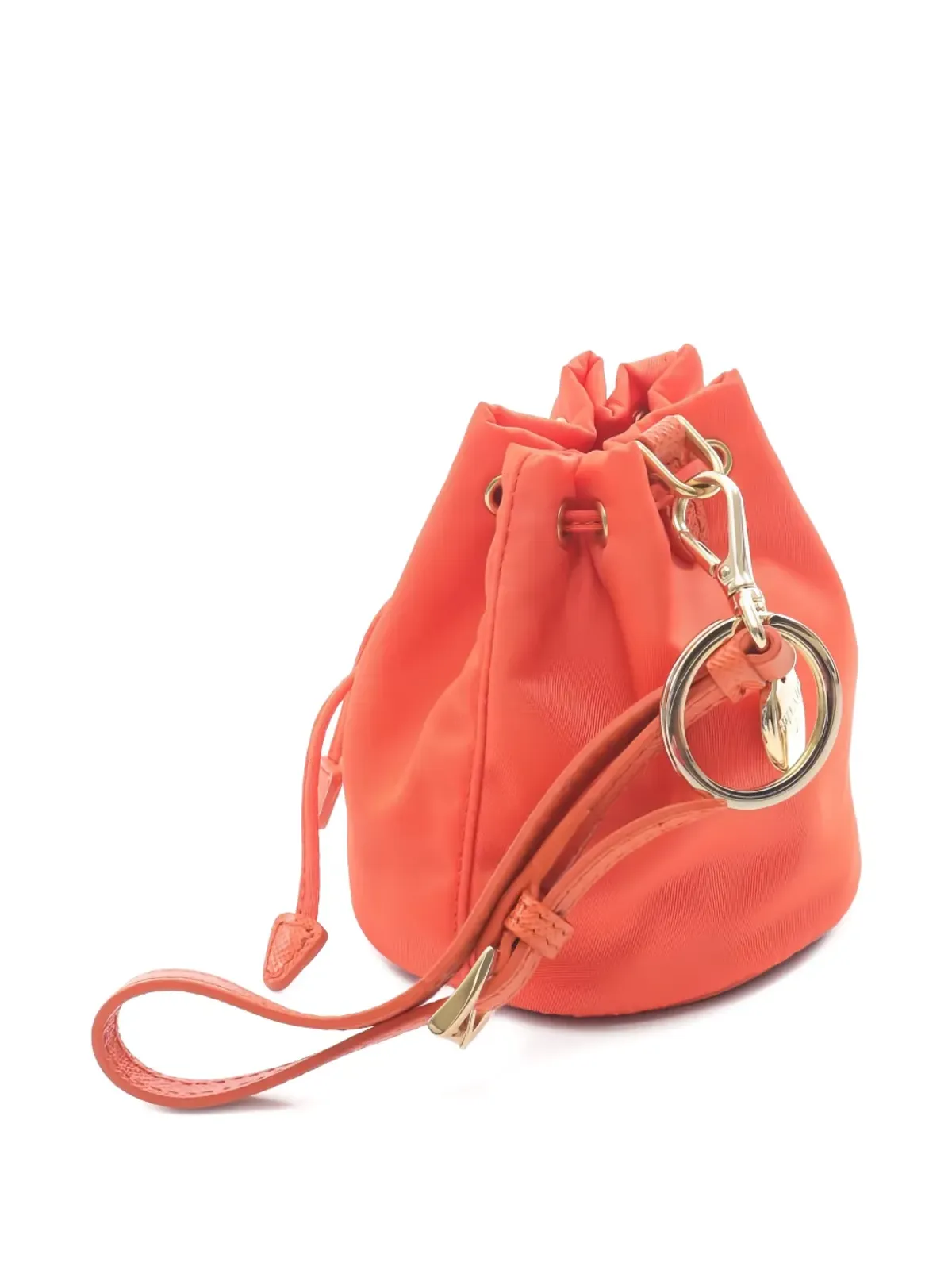 Prada Pre-Owned ロゴプレートバッグチャーム - 画像2