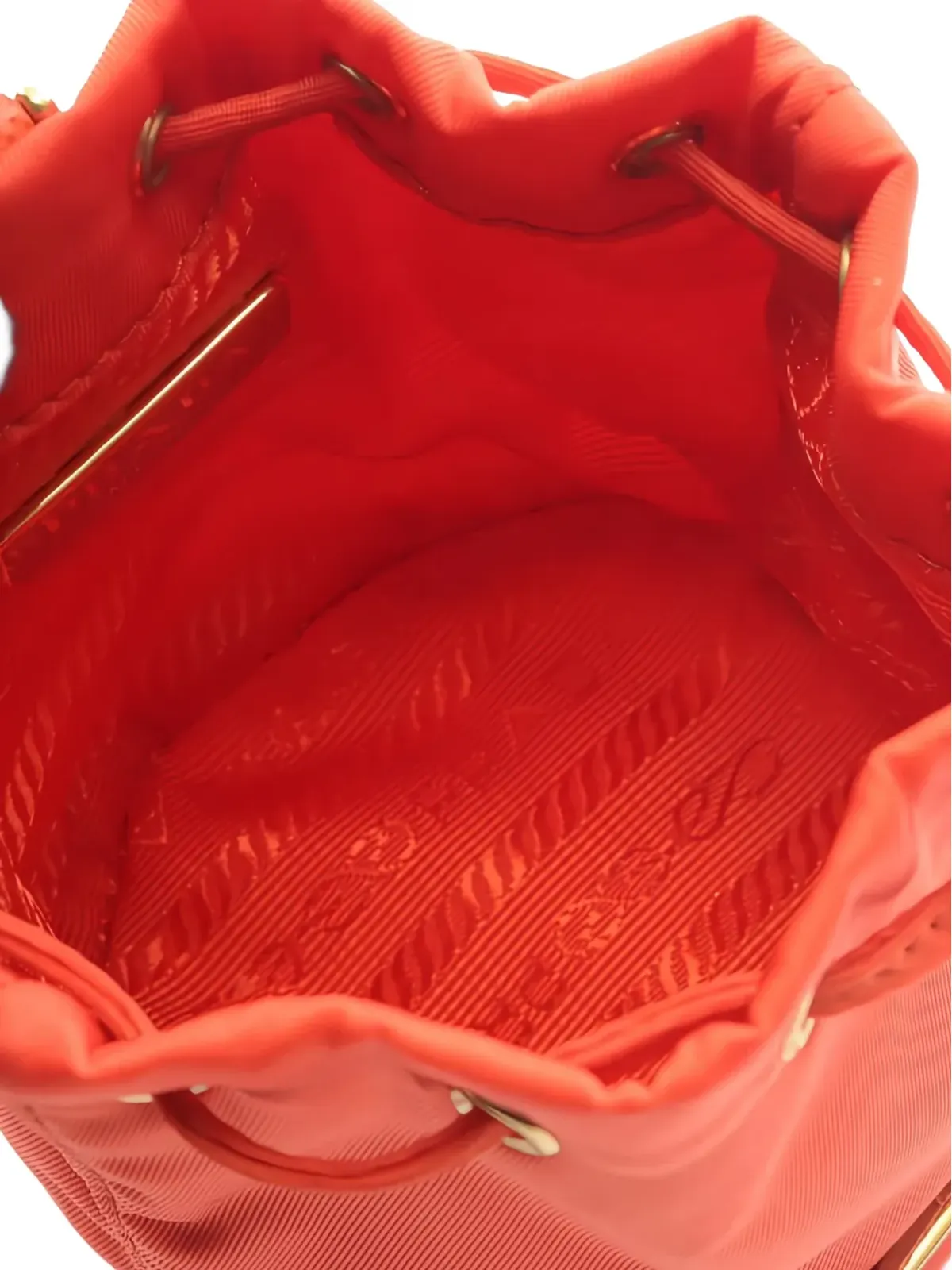 Prada Pre-Owned ロゴプレートバッグチャーム - 画像4