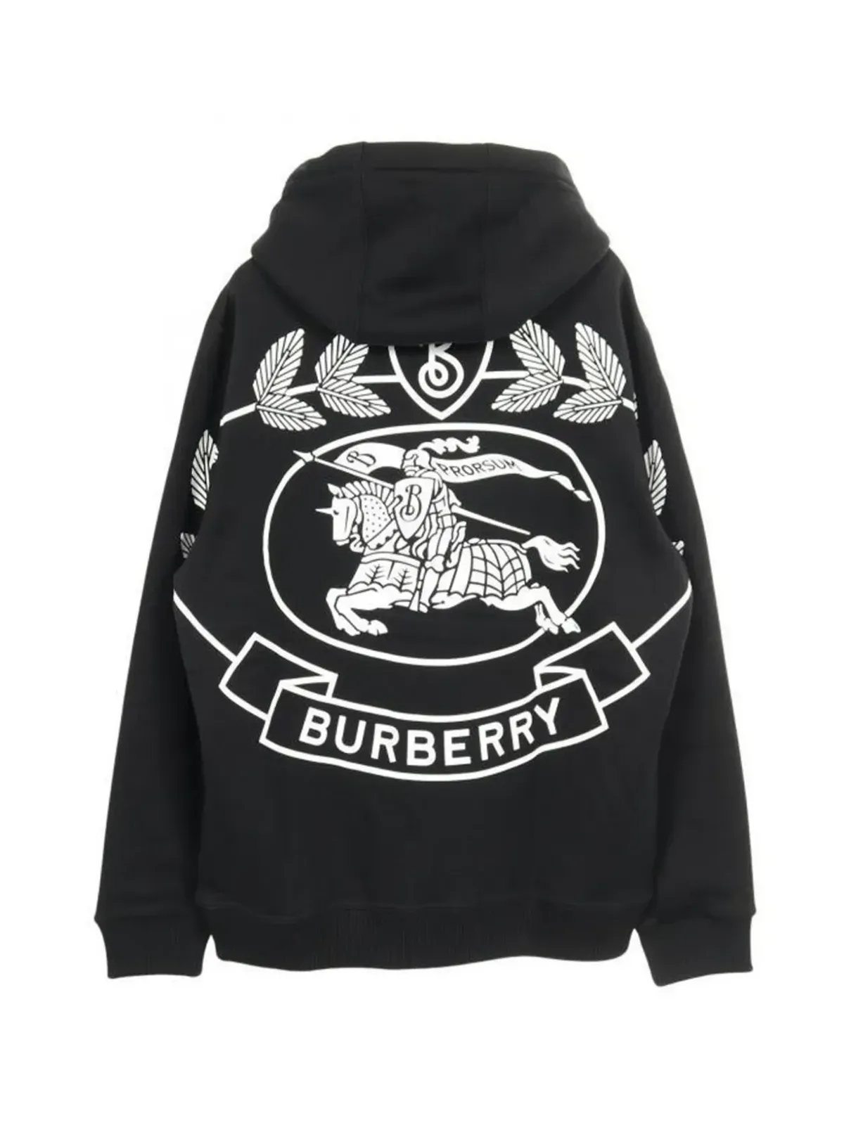Burberry ビンテージ 20sプリント コットン フーディー - 画像2