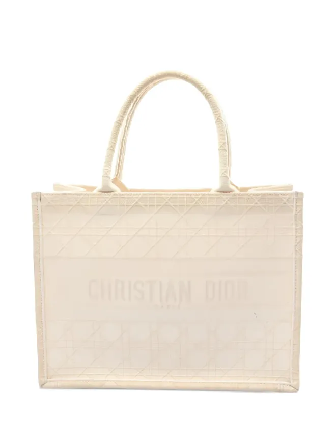 Christian Dior Pre-Owned Christian Dior Pre-Owned 2000s ミディアム キャンバス ブックトートバッグの商品画像
