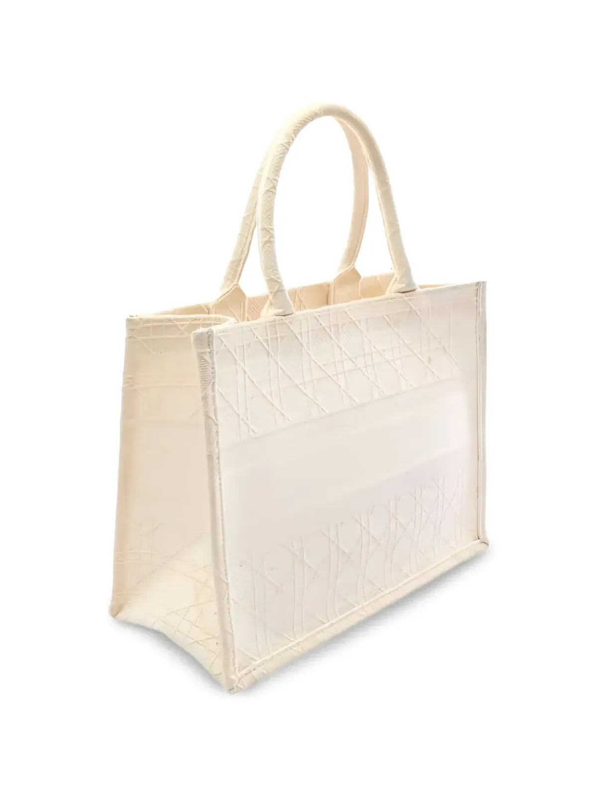 Christian Dior Pre-Owned 2000s ミディアム キャンバス ブックトートバッグ - 画像2