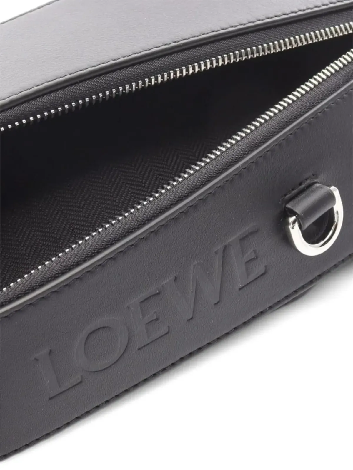 Loewe ビンテージ レザー スリング ボディバッグ - 画像3