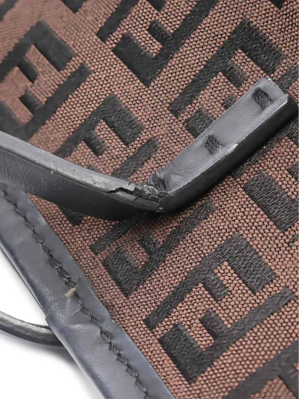 Fendi Pre-Owned 2000s Zucchino トートバッグ - ブラウン - 画像3