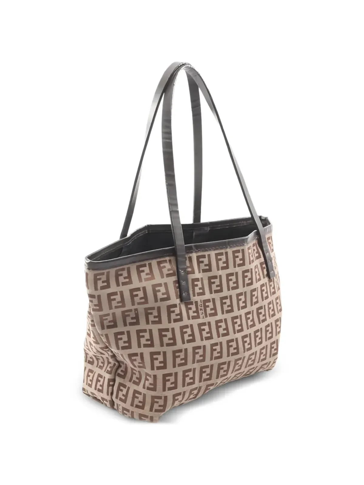 Fendi 2000年代 Zucchino キャンバス ショルダーバッグ - 画像2