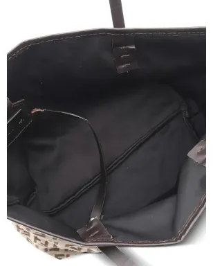 Fendi 2000年代 Zucchino キャンバス ショルダーバッグ - サムネイル3