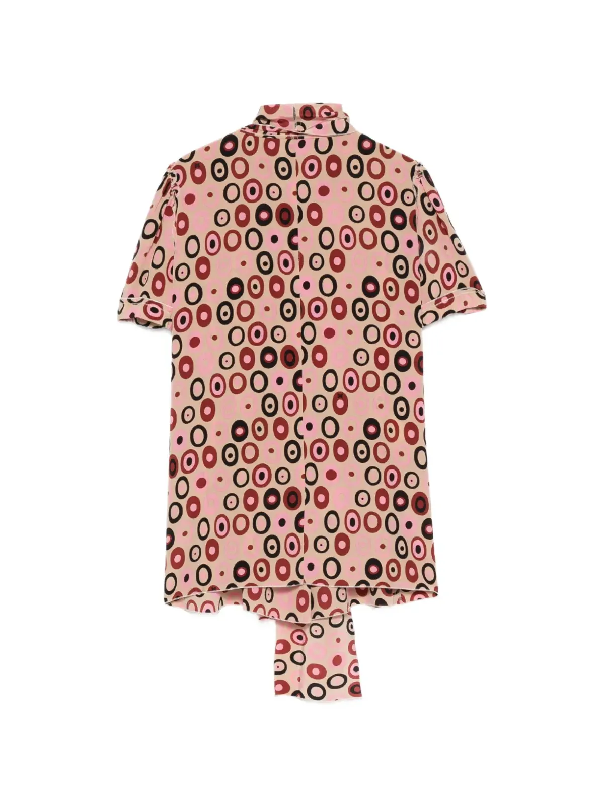 Missoni Pre-Owned 200年代柄のシルクブラウス - ピンク - 画像2