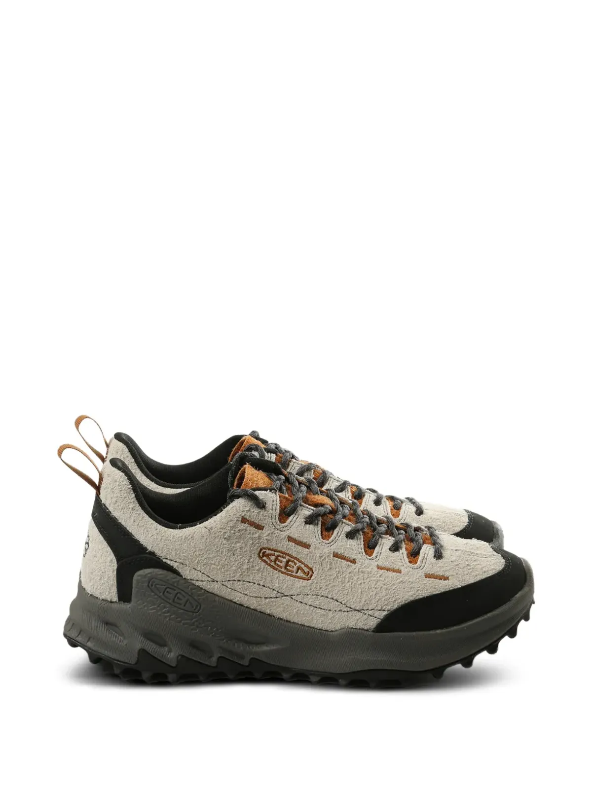 KEEN FOOTWEAR ジャスパー・ザイオニック ロゴ刺繍スニーカー - グレー - 画像1