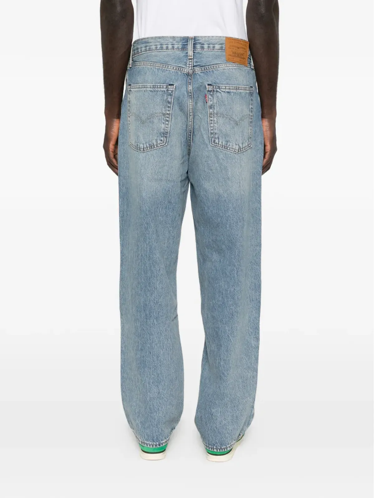 Levi's 578 Baggy ripped-knee jeans - Blue - 画像4