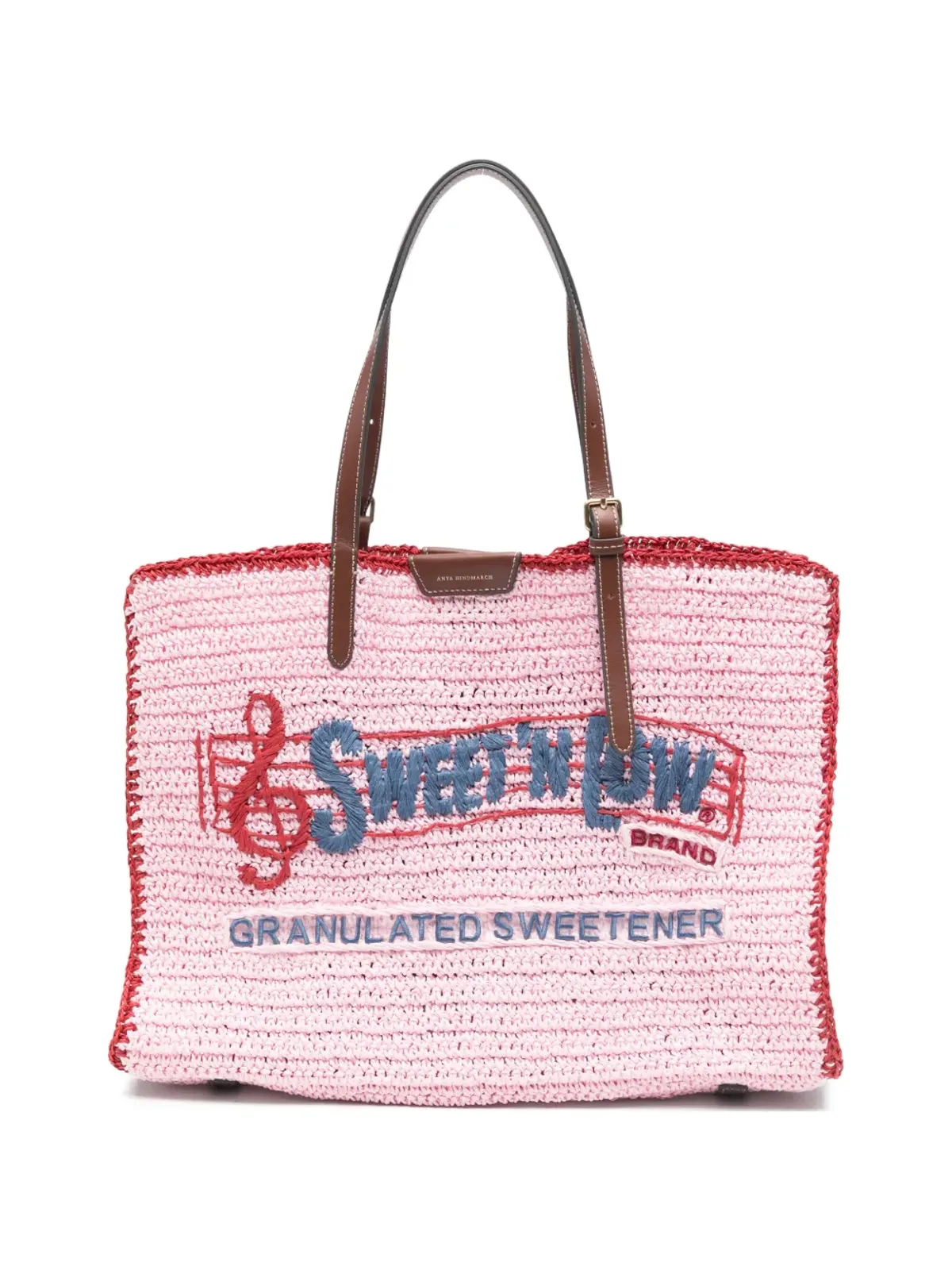 Anya Hindmarch アップリケ付きトートバッグ - 画像1