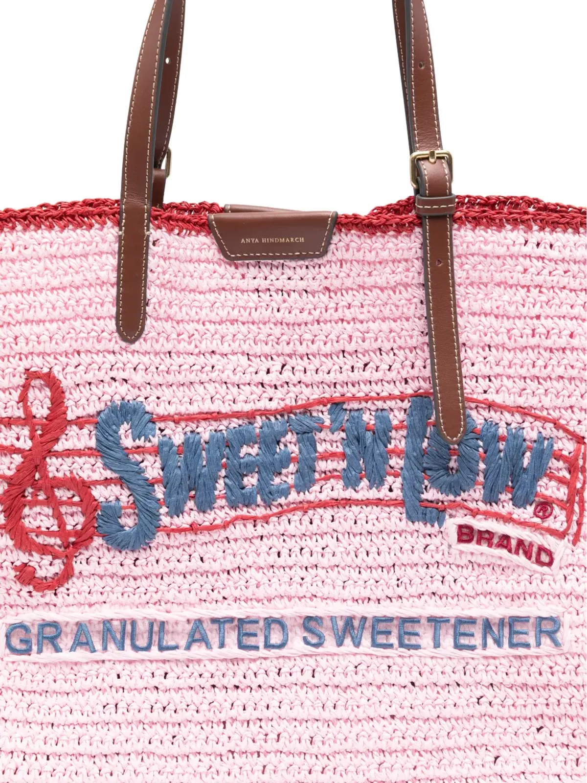 Anya Hindmarch アップリケ付きトートバッグ - 画像4
