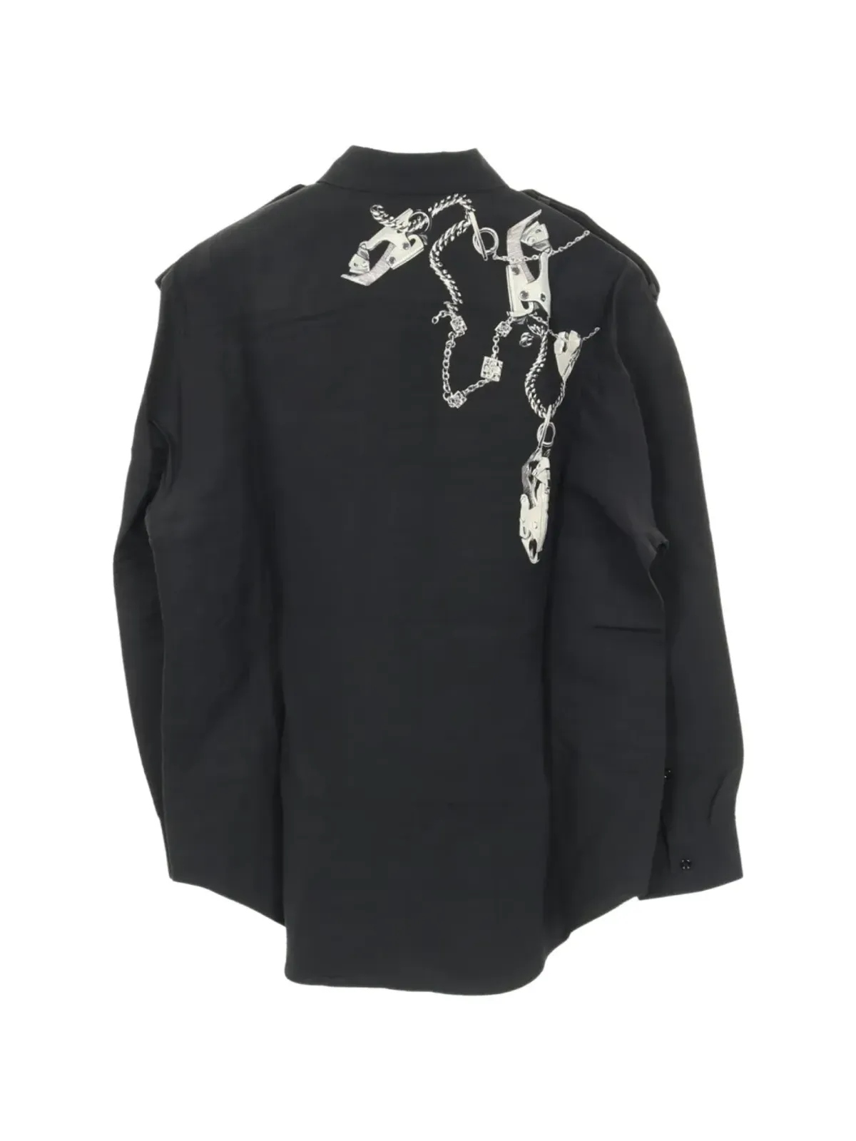 Burberry Pre-Owned バックプリント長袖シャツ（2010年代） - 画像2
