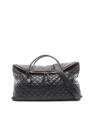 Saint Laurent Pre-Owned 2010s ボストン・ジャイアント・キルティング・レザートートバッグ - サムネイル1