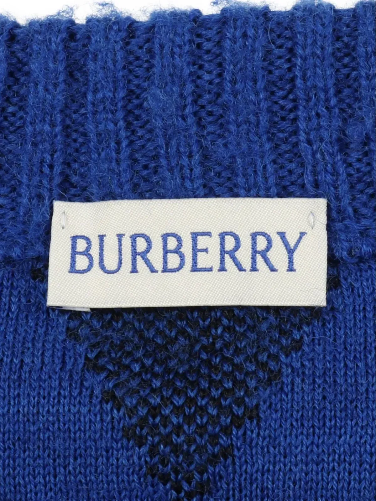 Burberry Pre-Owned 2020年代 アーガイルチェック クルーネックセーター - 画像5