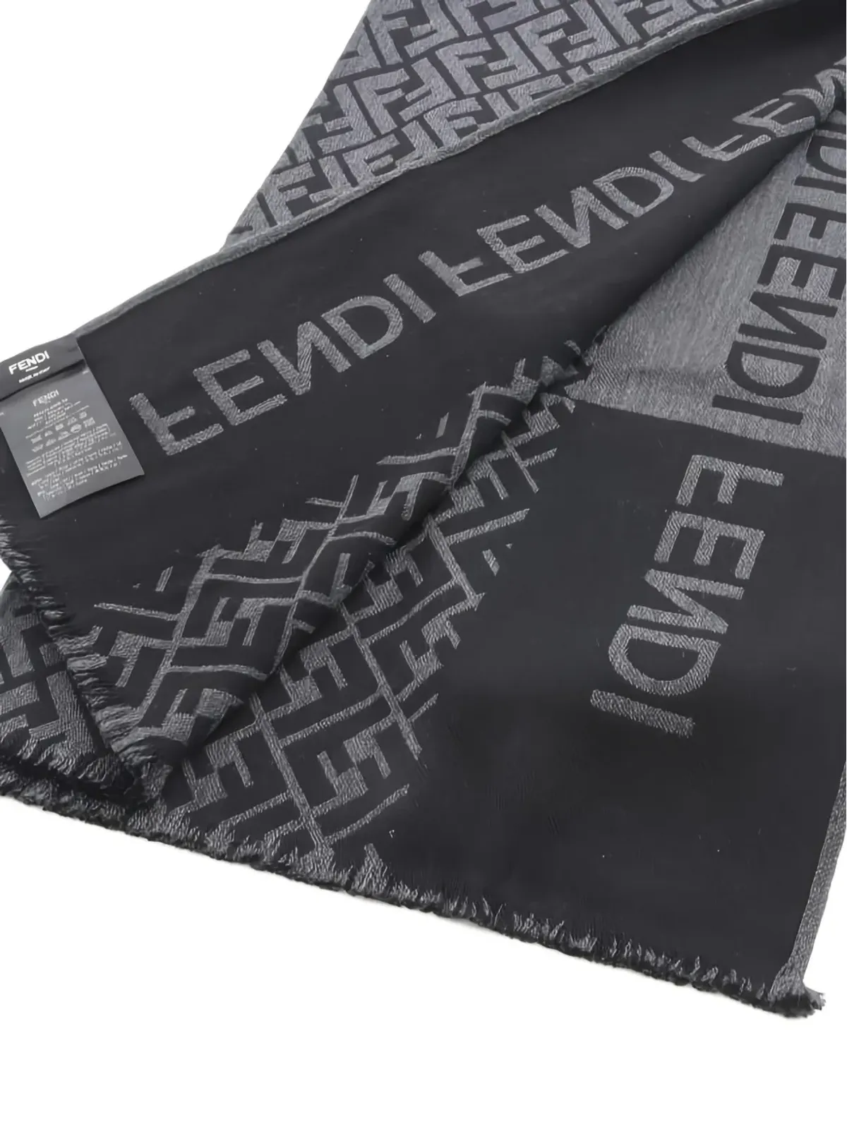Fendi Vintage 2010パターン スカーフ - 画像2