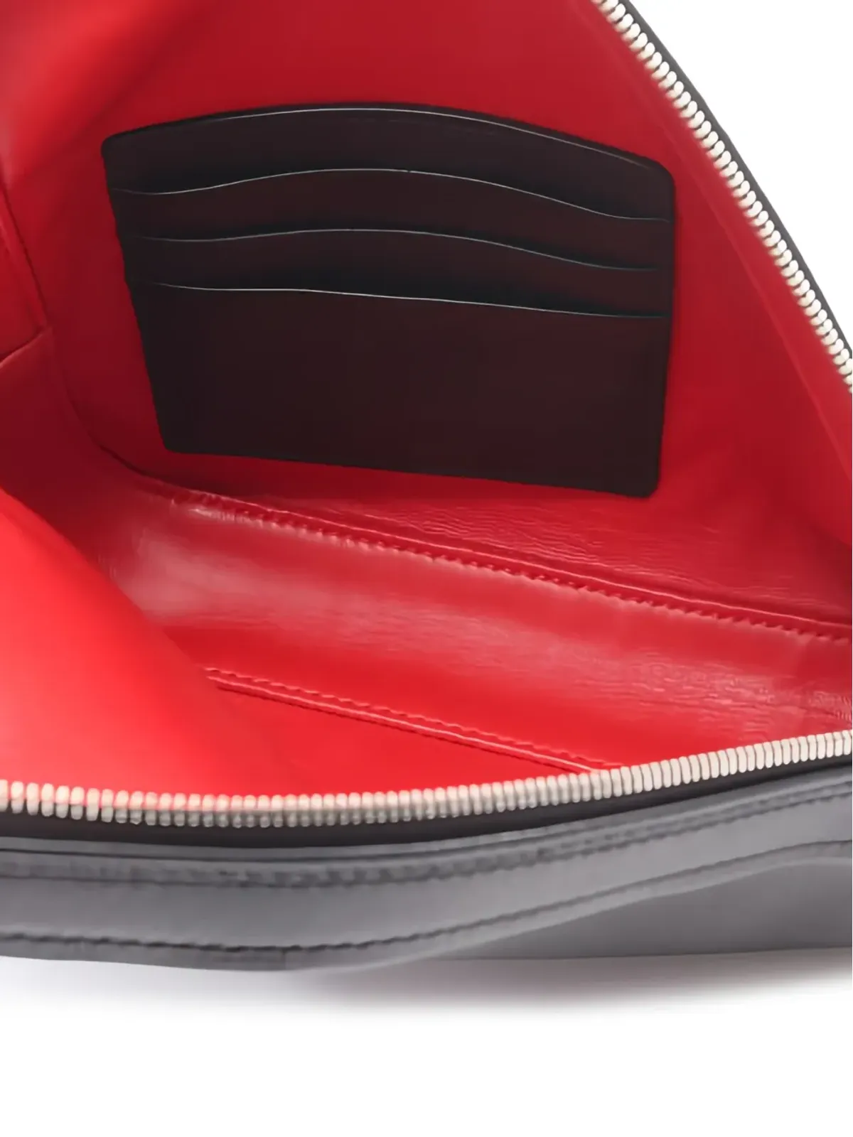 Balenciaga Pre-Owned 三角形レザー クラッチバッグ - 画像3