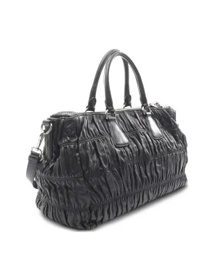 Prada Pre-Owned ガーフル・レザー・トートバッグ - サムネイル2