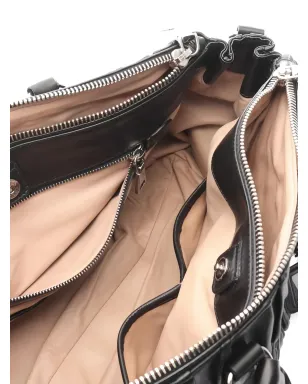 Prada Pre-Owned ガーフル・レザー・トートバッグ - サムネイル3