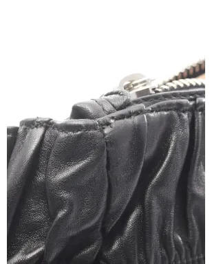Prada Pre-Owned ガーフル・レザー・トートバッグ - サムネイル4
