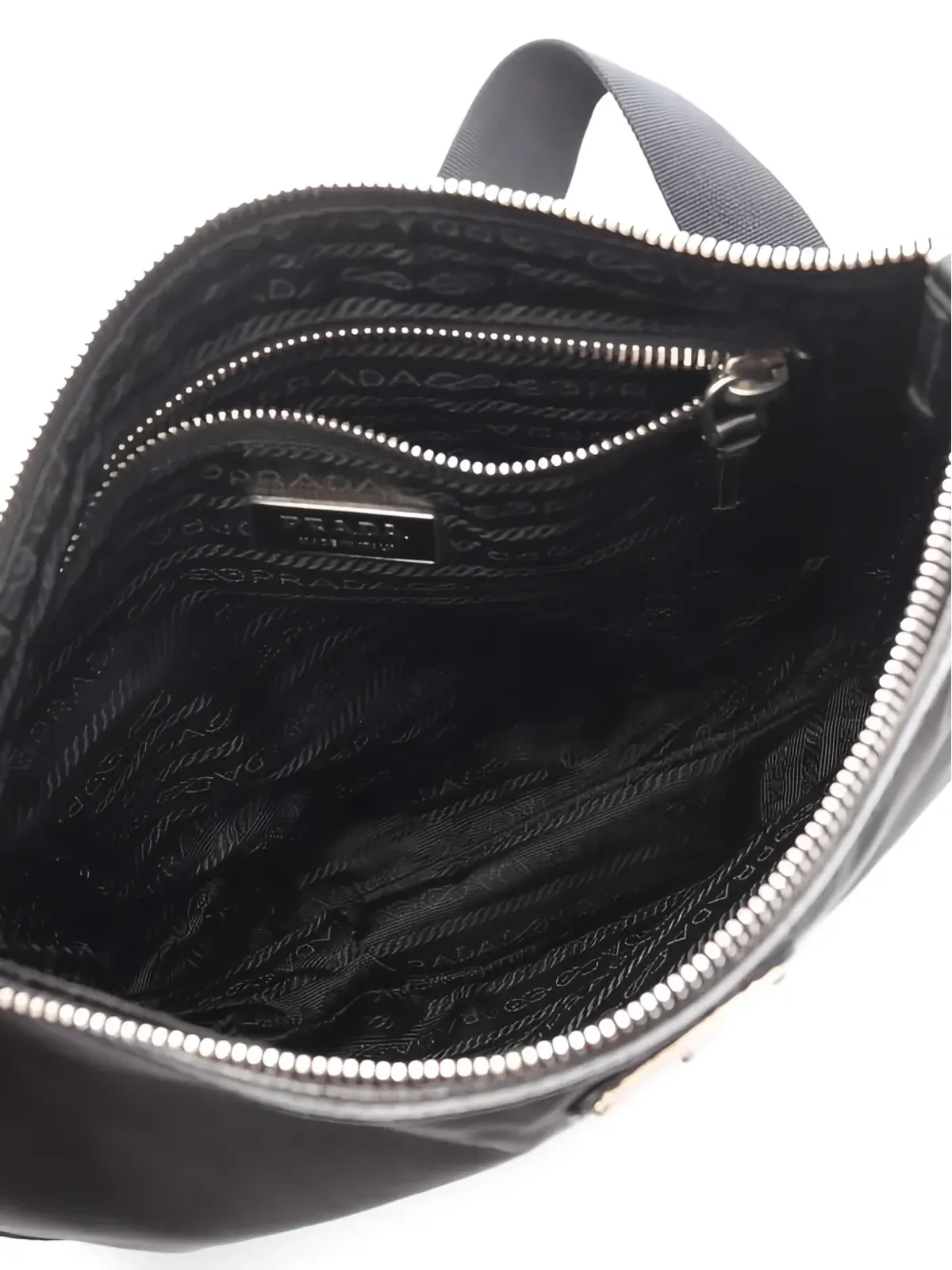 Prada Pre-Owned 2000s ロゴディテールショルダーバッグ - 画像3