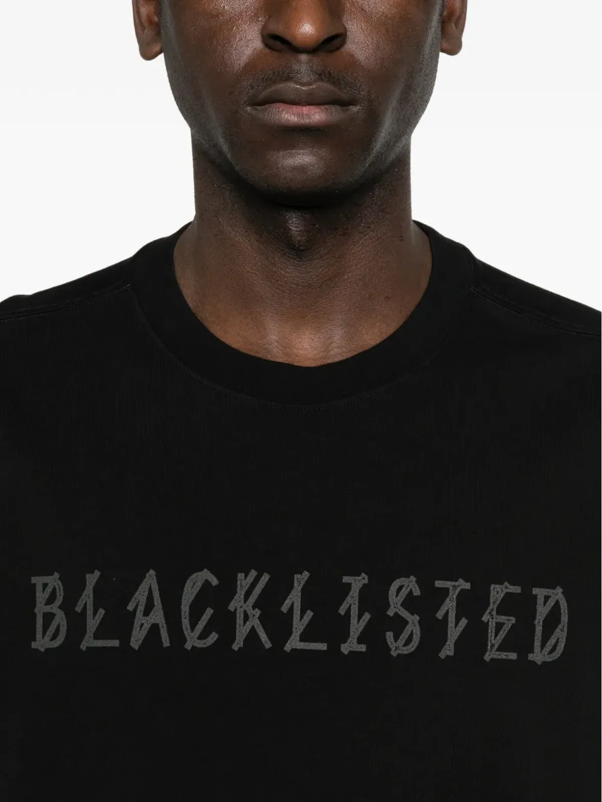 44 LABEL GROUP ブラックリスト クルーネック Tシャツ - 画像5