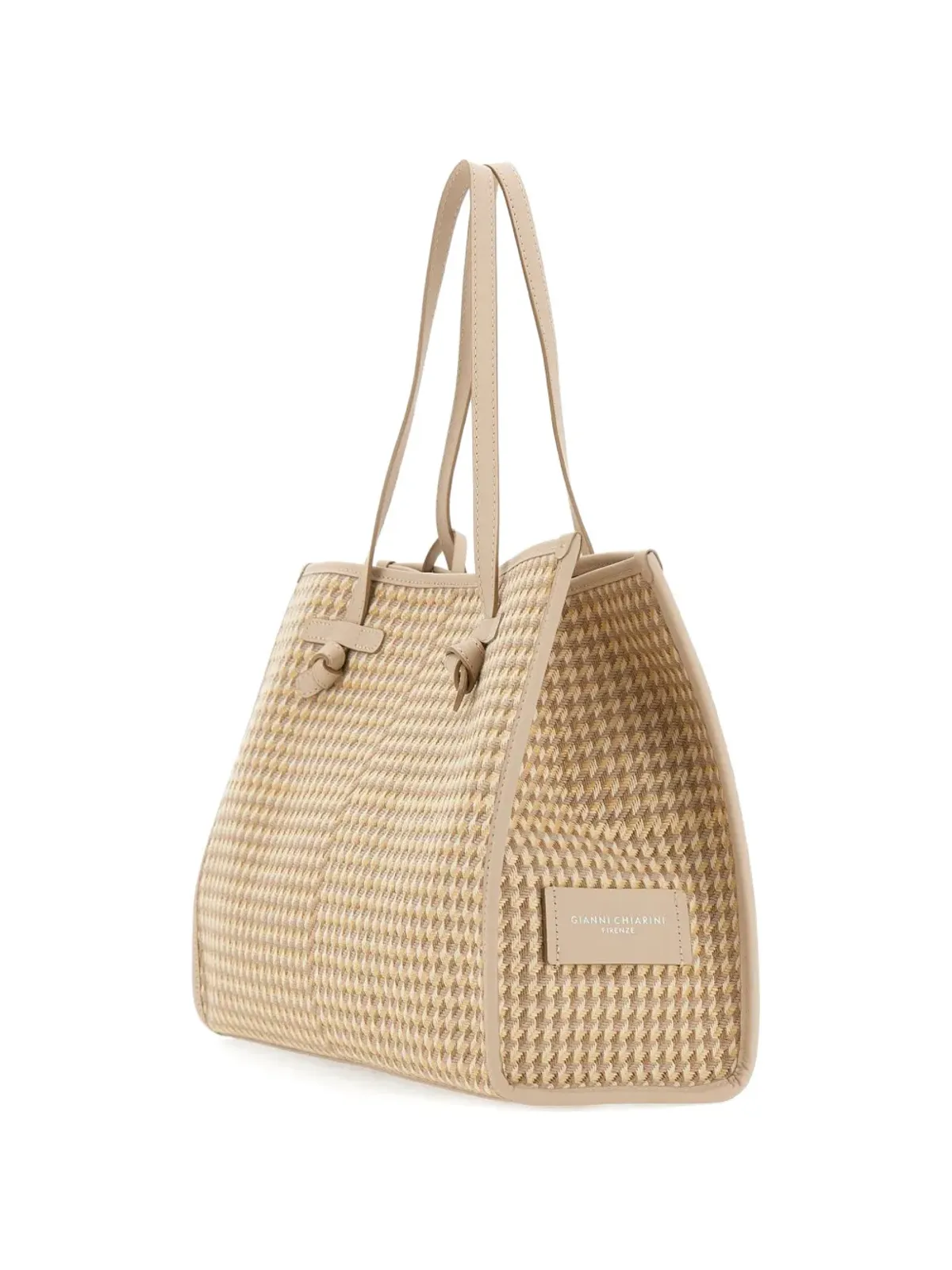 GIANNI CHIARINI Marcella 千鳥格子ショルダーバッグ - 画像4
