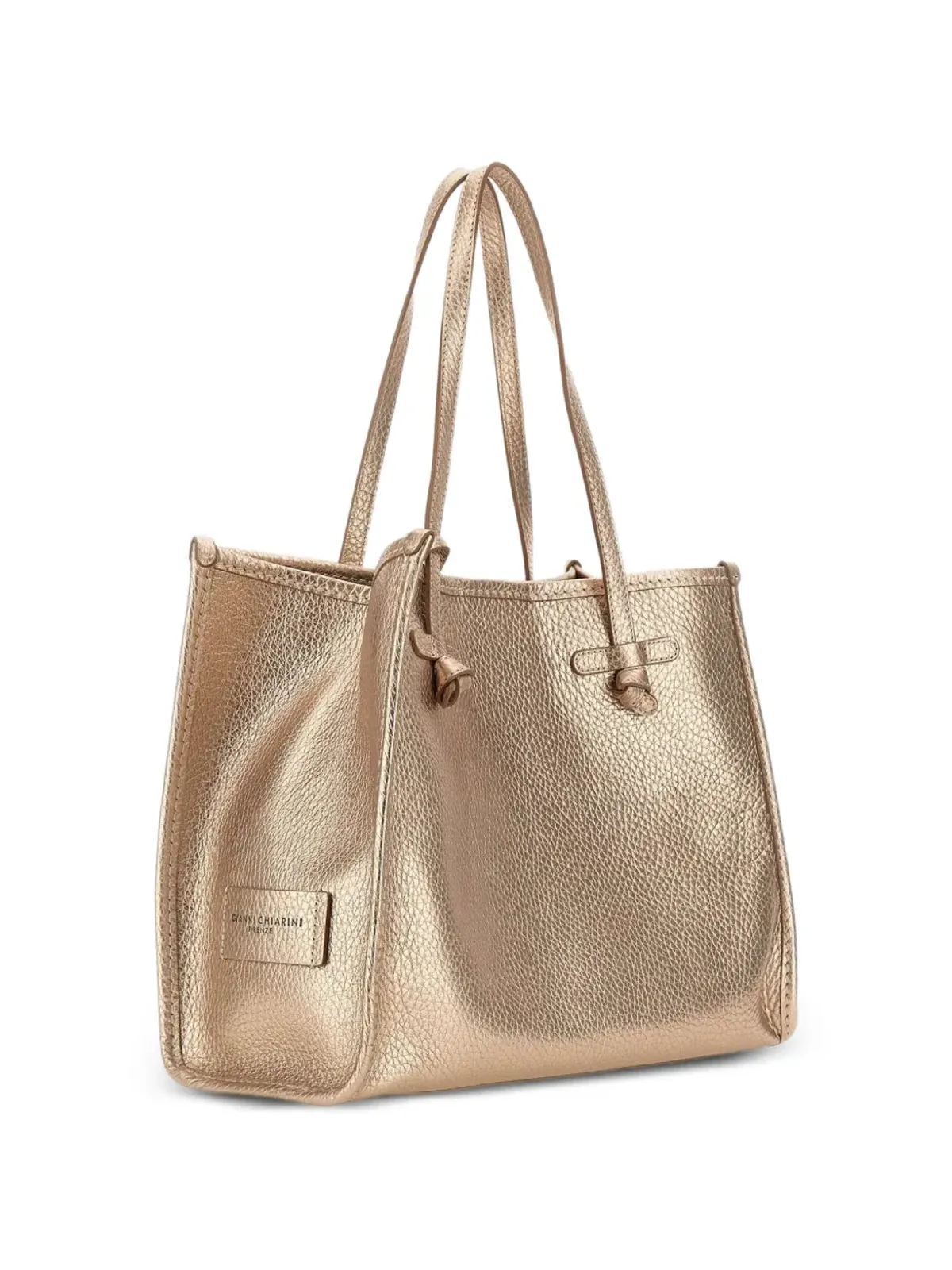 GIANNI CHIARINI マルチェラ グレインドレザー ショルダーバッグ - 画像5